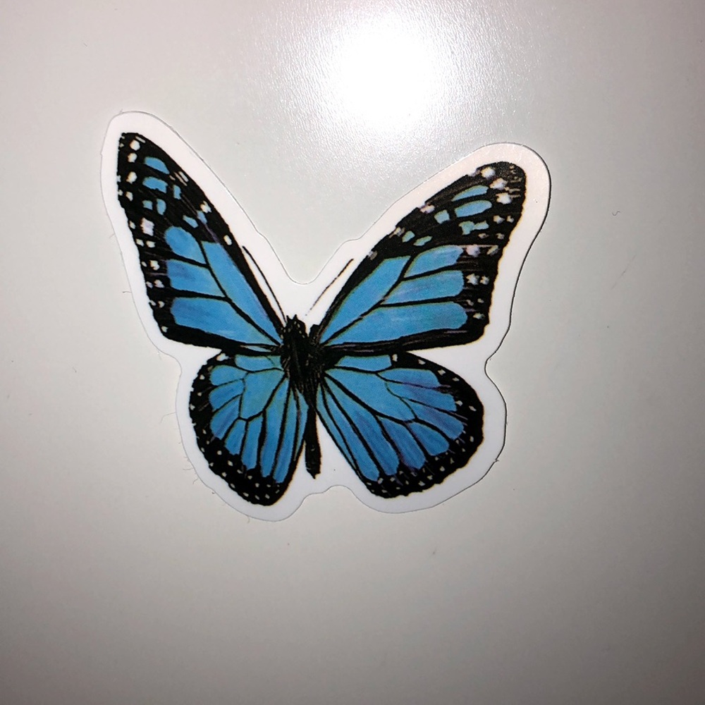 10/$10 butterfly sticker